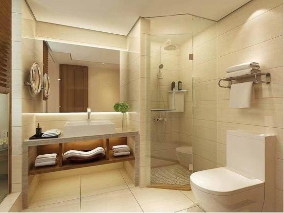 khách sạn, nhà nghỉ, vệ sinh