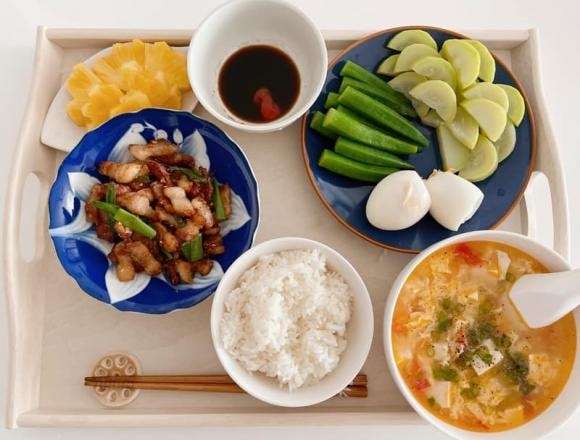 mâm cơm ở cữ, mâm cơm ngon, món ăn ngon