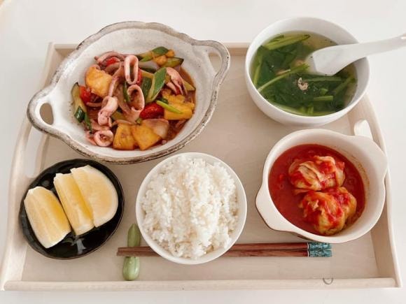 mâm cơm ở cữ, mâm cơm ngon, món ăn ngon