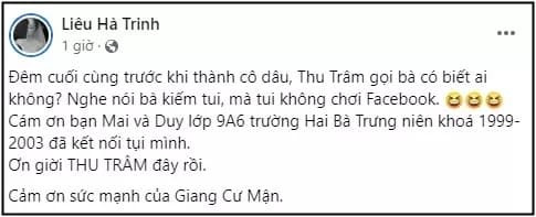 MC Liêu Hà Trinh, Liêu Hà Trinh, sao Việt