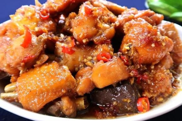gà kho, cách làm gà kho, món ngon 