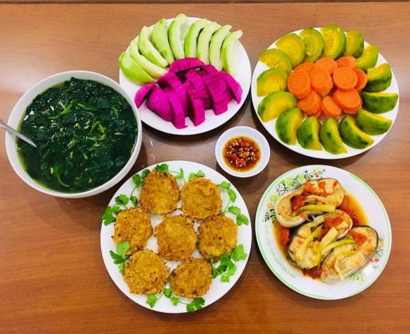 mâm cơm nhà mùa thu 11 mâm cơm, cơm nhà, mâm cơm nhà mùa thu
