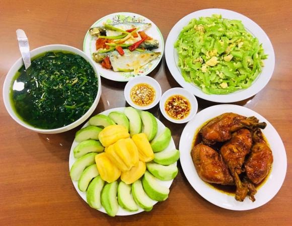 mâm cơm nhà mùa thu 13 mâm cơm, cơm nhà, mâm cơm nhà mùa thu