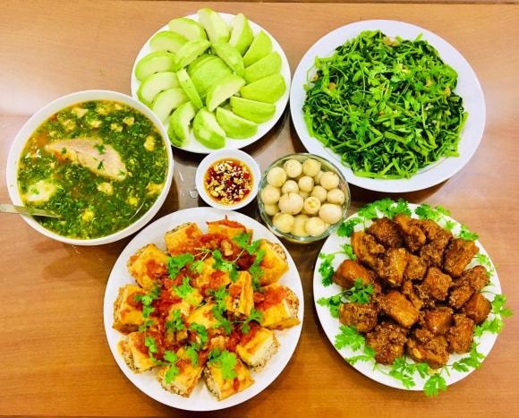 mâm cơm nhà mùa thu 15 mâm cơm, cơm nhà, mâm cơm nhà mùa thu