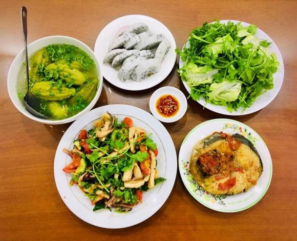 mâm cơm nhà mùa thu 16 mâm cơm, cơm nhà, mâm cơm nhà mùa thu