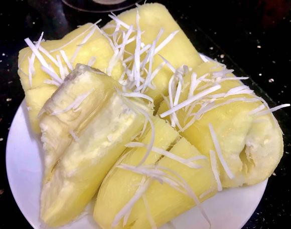 xôi sắn bánh sắn 0 xôi sắn, bánh sắn, sắn hấp cốt dừa