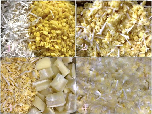 xôi sắn bánh sắn 0 xôi sắn, bánh sắn, sắn hấp cốt dừa