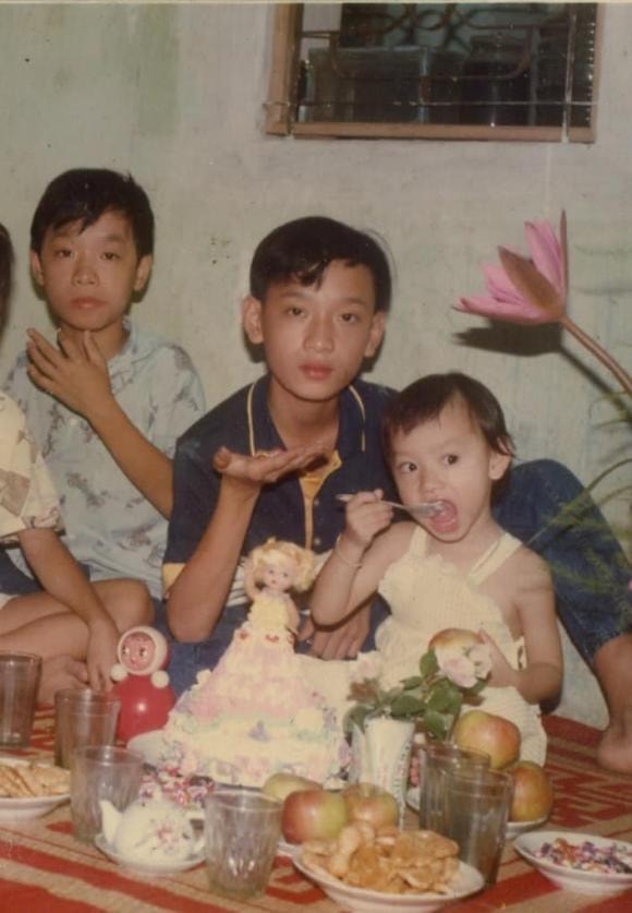 Trà My Idol, ảnh hồi nhỏ Trà My Idol, sao việt 