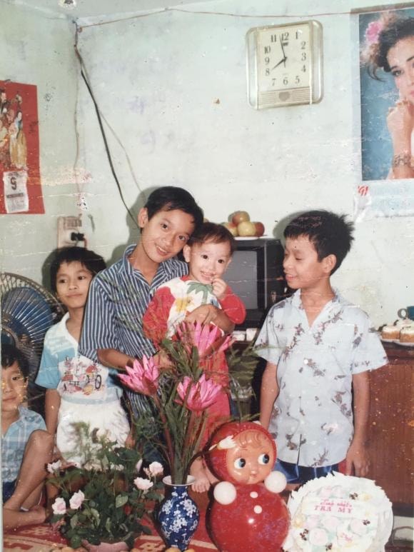 Trà My Idol, ảnh hồi nhỏ Trà My Idol, sao việt 