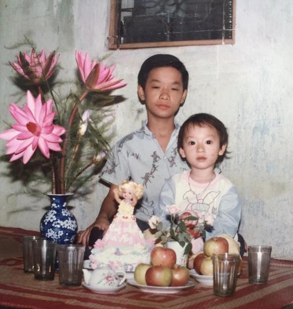 Trà My Idol, ảnh hồi nhỏ Trà My Idol, sao việt 