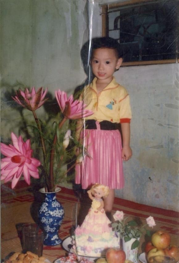 Trà My Idol, ảnh hồi nhỏ Trà My Idol, sao việt 