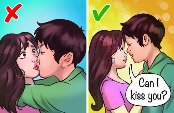 nụ hôn, cách hôn, nụ hôn ngọt