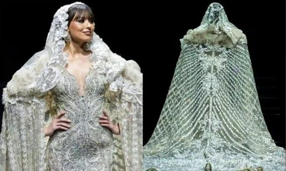 Những chiếc váy cưới vừa đẹp vừa đắt của loạt mỹ nhân năm 2020