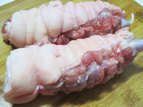 Thịt chân giò luộc, mẹo nấu ăn, món ngon