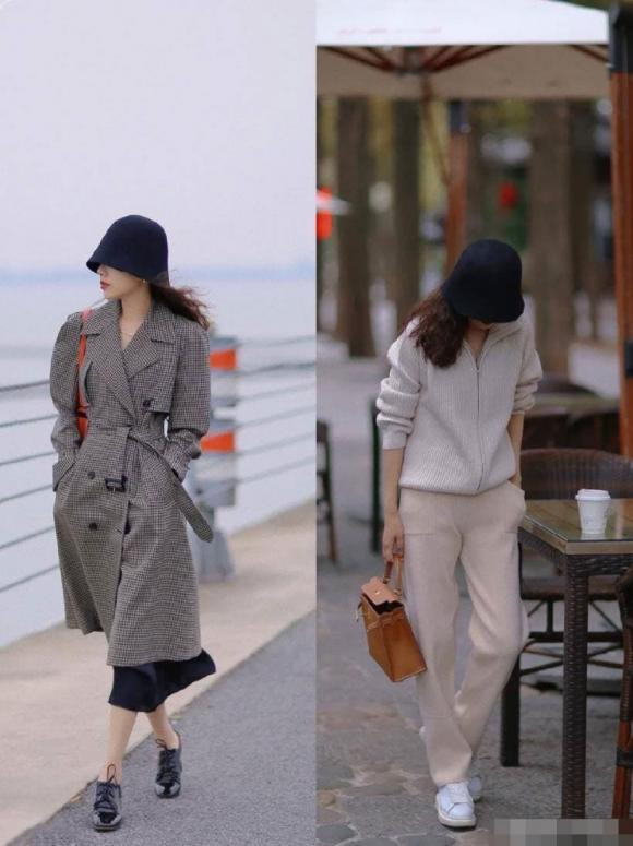 phụ kiện mũ, trang phục, mặc đẹp mùa thu