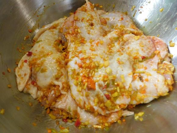 xôi xéo gà rô ti, món xôi xéo, công thức nấu xôi xéo