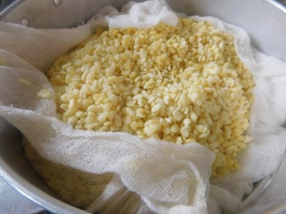 xôi xéo gà rô ti, món xôi xéo, công thức nấu xôi xéo