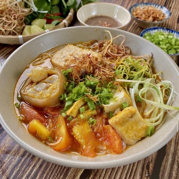 bún riêu tôm, công thức nấu bún riêu tôm, món ngon từ tôm