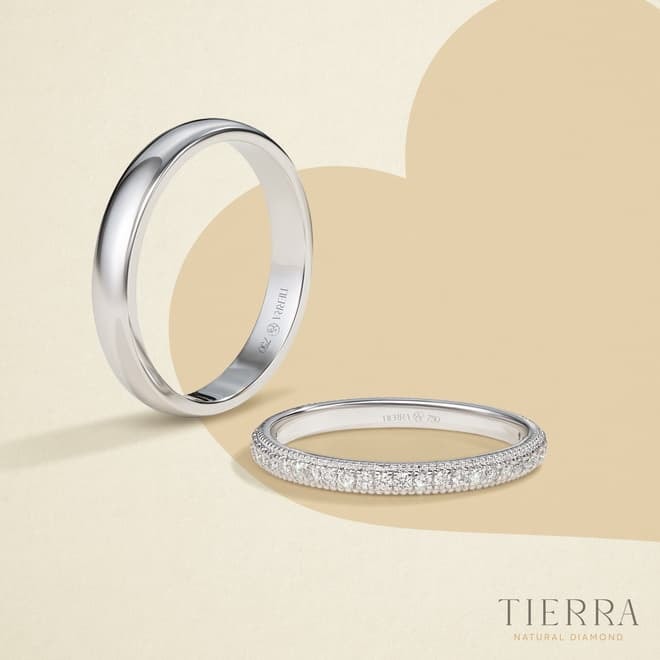 Nhẫn cưới kim cương Eternity, Nhẫn cưới, Thời trang cưới, Tierra