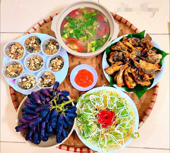 mâm cơm, mâm cơm do đàn ông nấu, món ngon 