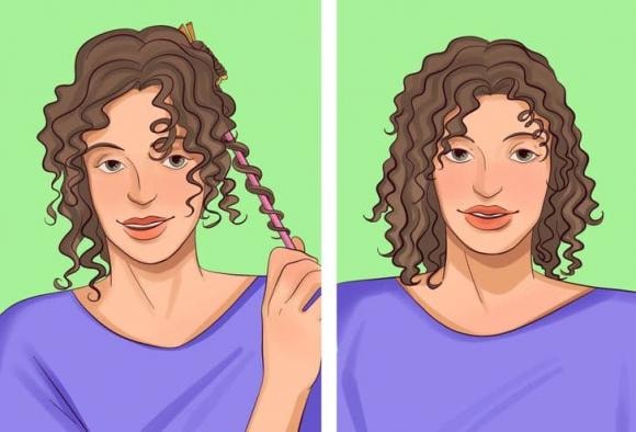 uốn tóc, uốn tóc bằng nhiệt lạnh, tóc đẹp, làm tóc xoăn