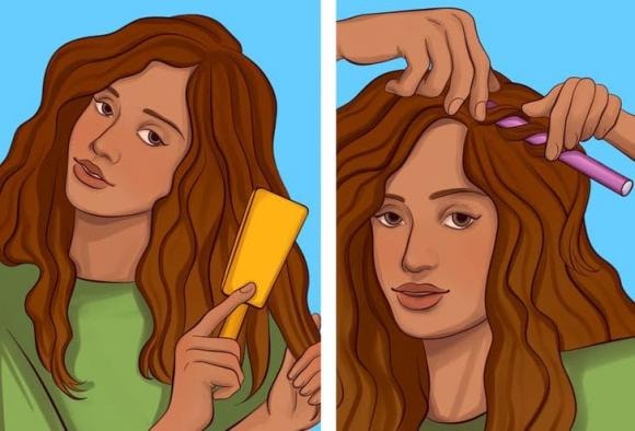 uốn tóc, uốn tóc bằng nhiệt lạnh, tóc đẹp, làm tóc xoăn
