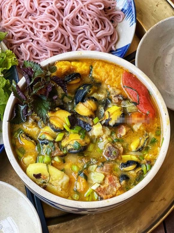 ốc nấu chuối đậu, cách làm ốc nấu chuối đậu, món ngon 