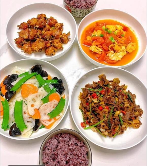 mâm cơm, mâm cơm cuối tuần, món ngon 