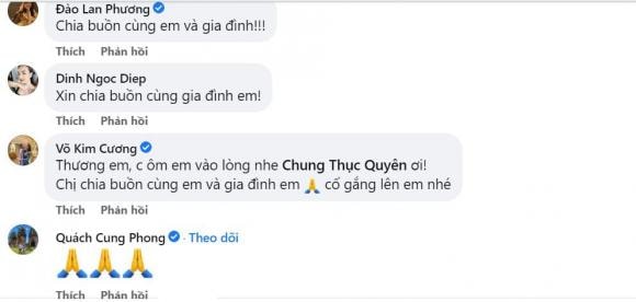  Chung Thục Quyên, mẹ  Chung Thục Quyên, mẹ  Chung Thục Quyên qua đời