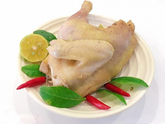luộc gà, cách luộc gà, luộc gà không cần nước, món ngon 