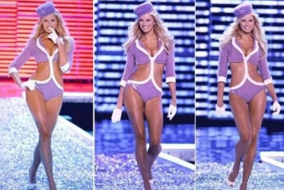 Karolina Kurkova, Victoria's Secret, siêu mẫu Karolina Kurkova, người mẫu không rốn, người mẫu Karolina Kurkova không rốn