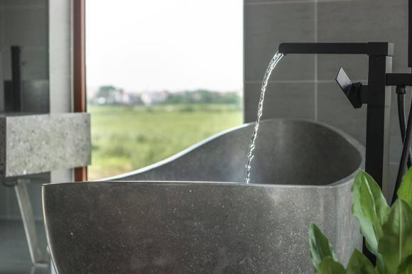 nhà xây cho mẹ, xây nhà báo hiếu, nhà đẹp 