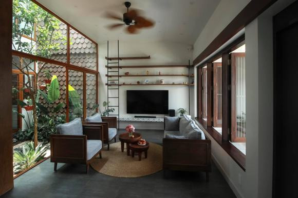 nhà xây cho mẹ, xây nhà báo hiếu, nhà đẹp 