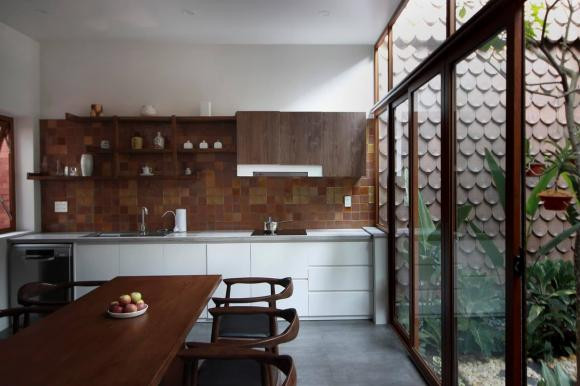 nhà xây cho mẹ, xây nhà báo hiếu, nhà đẹp 