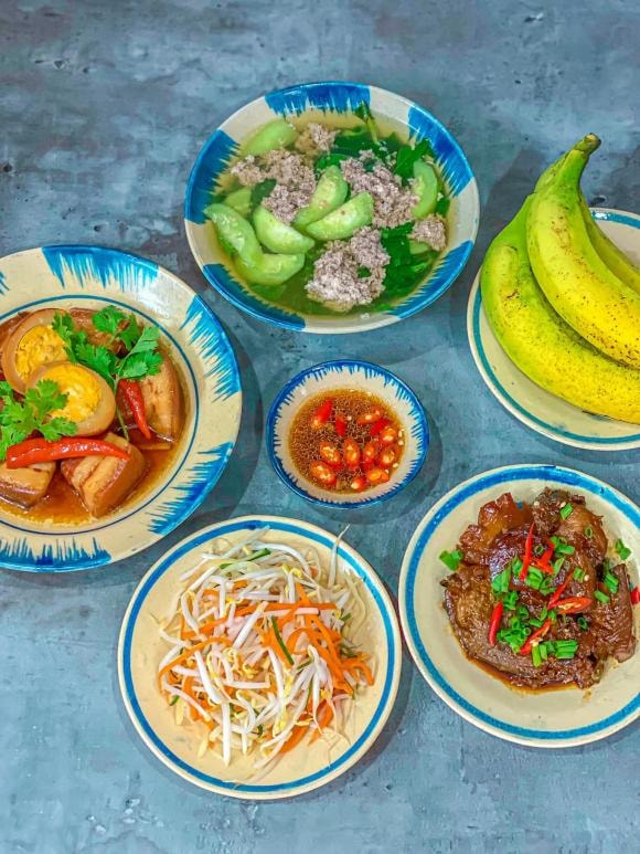 mâm cơm, mâm cơm ngon, mâm cơm gia đình