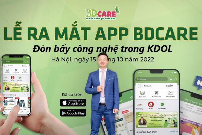 App BDCare, kinh doanh online
