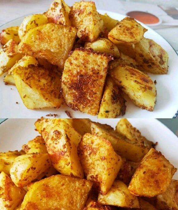 khoai tây chiên, khoai tây nướng, món ngon mỗi ngày