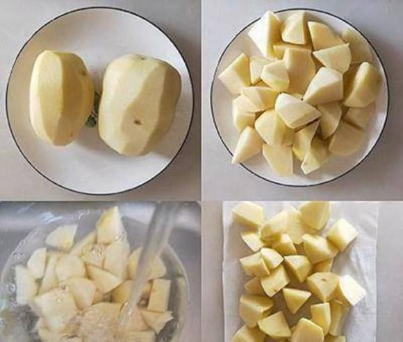 khoai tây chiên, khoai tây nướng, món ngon mỗi ngày
