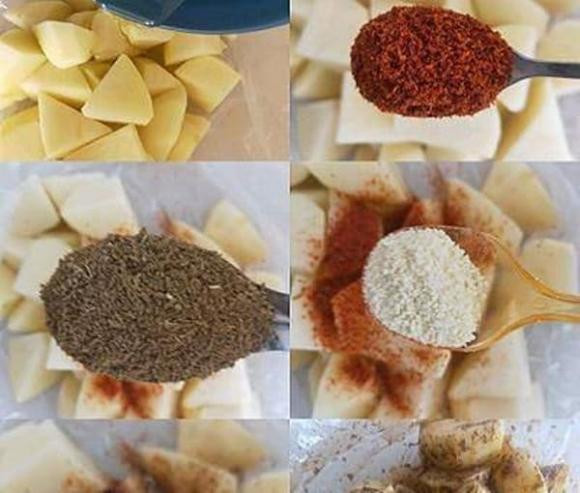khoai tây chiên, khoai tây nướng, món ngon mỗi ngày