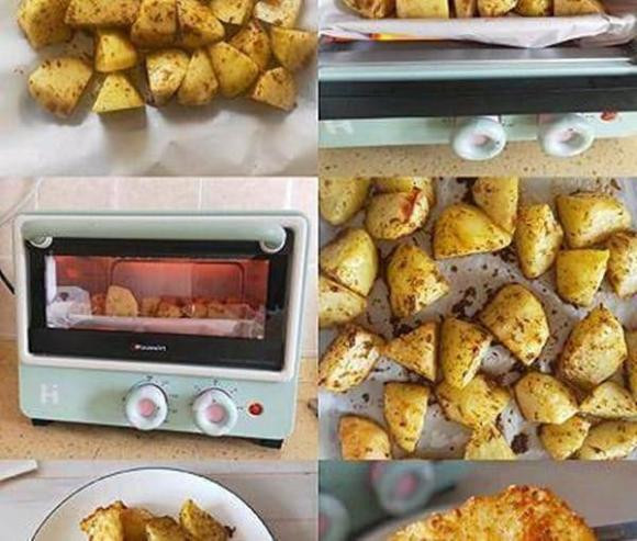 khoai tây chiên, khoai tây nướng, món ngon mỗi ngày