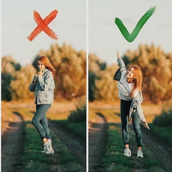 tạo dáng, tạo dáng chụp hình, cách tạo dáng chụp hình, kiến thức 