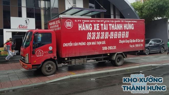 chuyển kho xưởng trọn gói, chuyển kho xưởng Thành Hưng, vận tải Thành Hưng