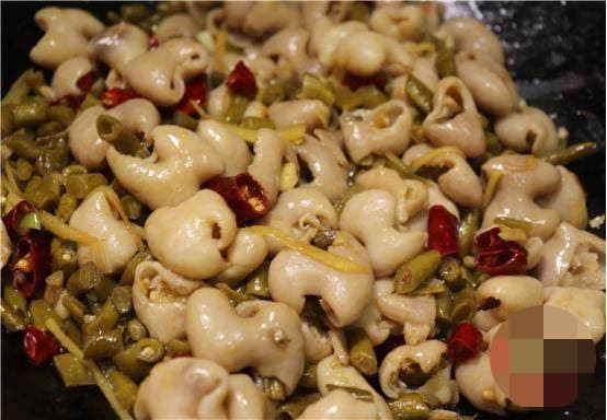 xào lòng, lòng lợn, ruột già lợn, mẹo nấu ăn, dạy nấu ăn