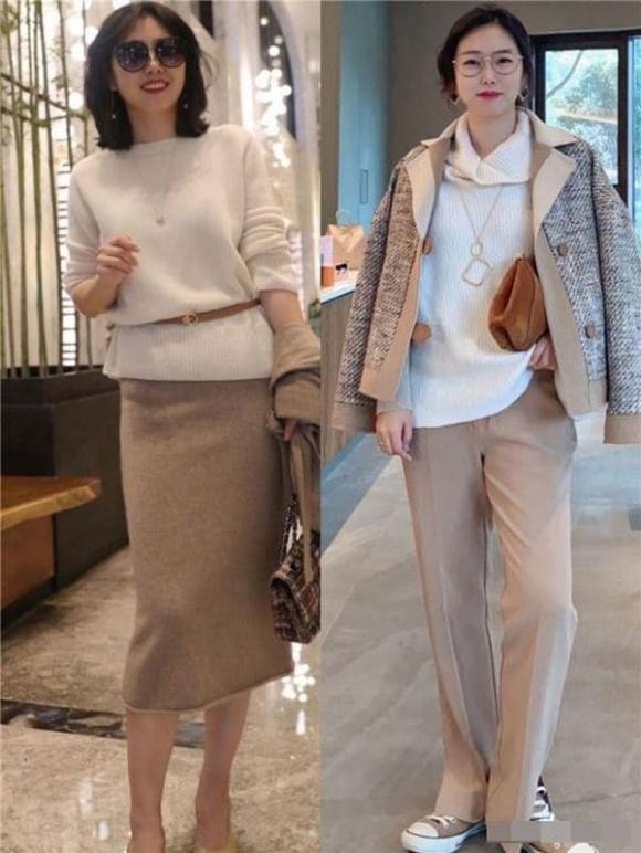 thời trang thu, thời trang phụ nữ trung niên, xu hướng thời trang thu đông