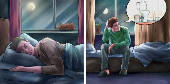 ngủ trưa, ngủ sau khi ăn, thói quen xấu