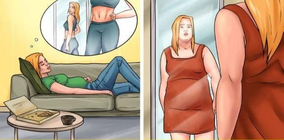 ngủ trưa, ngủ sau khi ăn, thói quen xấu