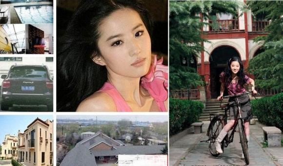 Lưu Diệc Phi, sao hoa ngữ, xe của sao