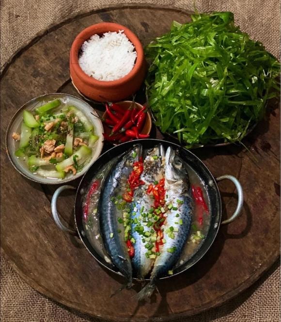 mâm cơm, mâm cơm đầu tuần, món ngon 