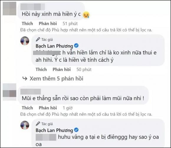 MC Bạch Lan Phương, sao Việt