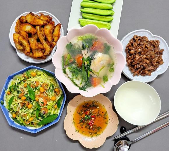 mâm cơm, mâm cơm đầu tuần, món ngon 